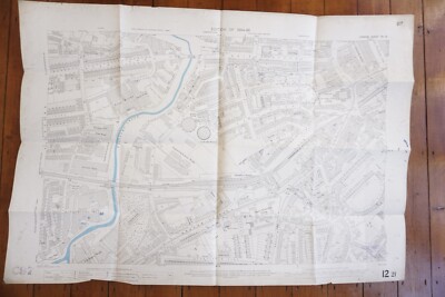 1894 Greenwich Station Deptford Green Tramway London Railway OS Railway Map 
