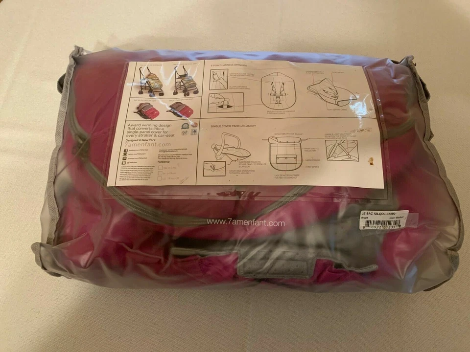 Cubierta Stoller 7 AM ENFANT Le Sac Igloo 500. Uva Foto 2 de 4