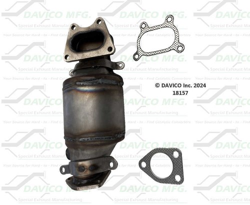 Catalytic Converter-Exact-Fit - Pre Converter Davico 18157