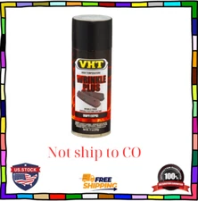 Black Wrinkle Satin Coating Exhaust Valve Cover Shifter Engine High Temp Paint