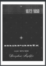 Marantz Model 1072 and 1050 Stereophonic Amplifier Service manual 27 pages