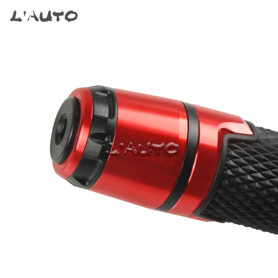 Red motorcycle CNC Handle Bar Grip Handlebar For Ducati Multistrada 1200 1260 Foto 4 de 4