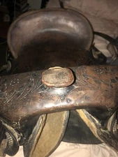 Marlin Cole MFG SAC, IOWA Saddle 1935-1945, 14”
