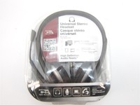 Cyber Acoustics Ac-204 Universal Stereo Headset Cyber Acoustics Ac-204 Universal Stereo Headset
