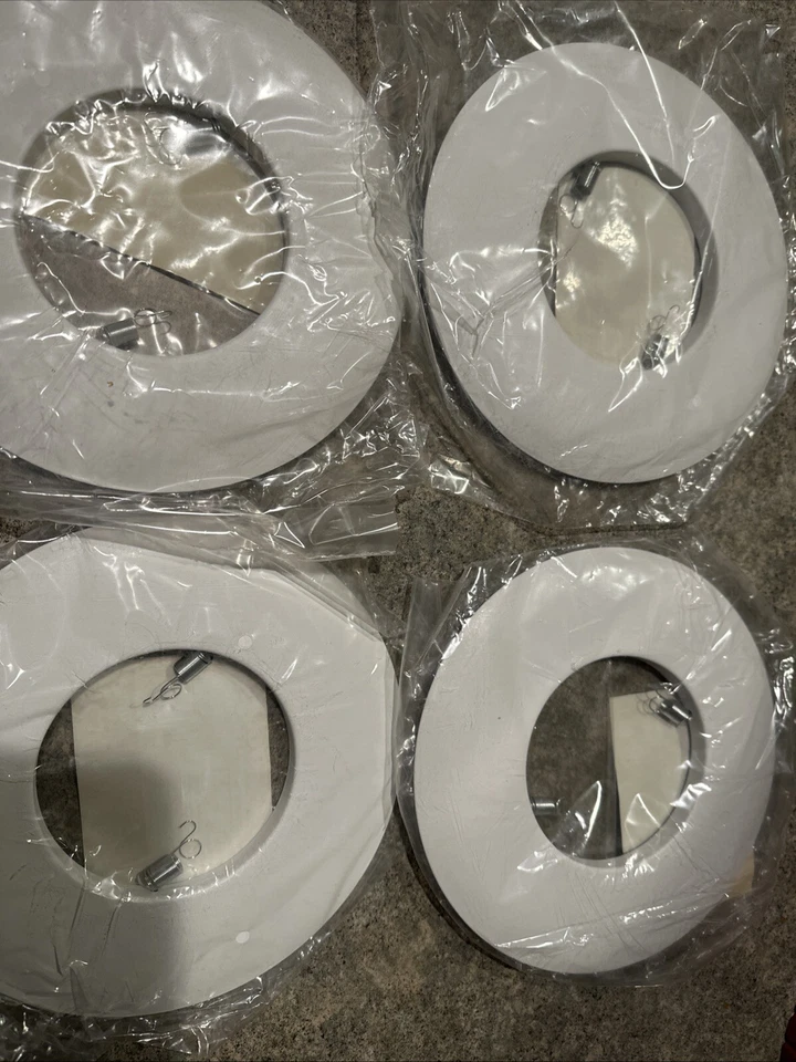 "Pieza de ajuste de luz de lata......TR30W 6"" ajuste abierto-blanco" Foto 4 de 4