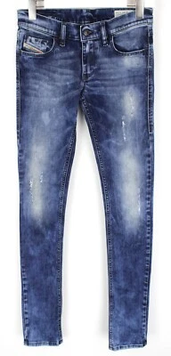 DIESEL Livy Super Slim-Straight 008qy_Stretch Jeans Damen W26 L34 Distressed - Bild 1 von 4