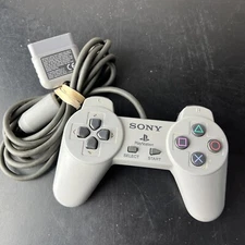 Sony PlayStation OEM Official PS1 SCPH-1080 Original Controller Tested