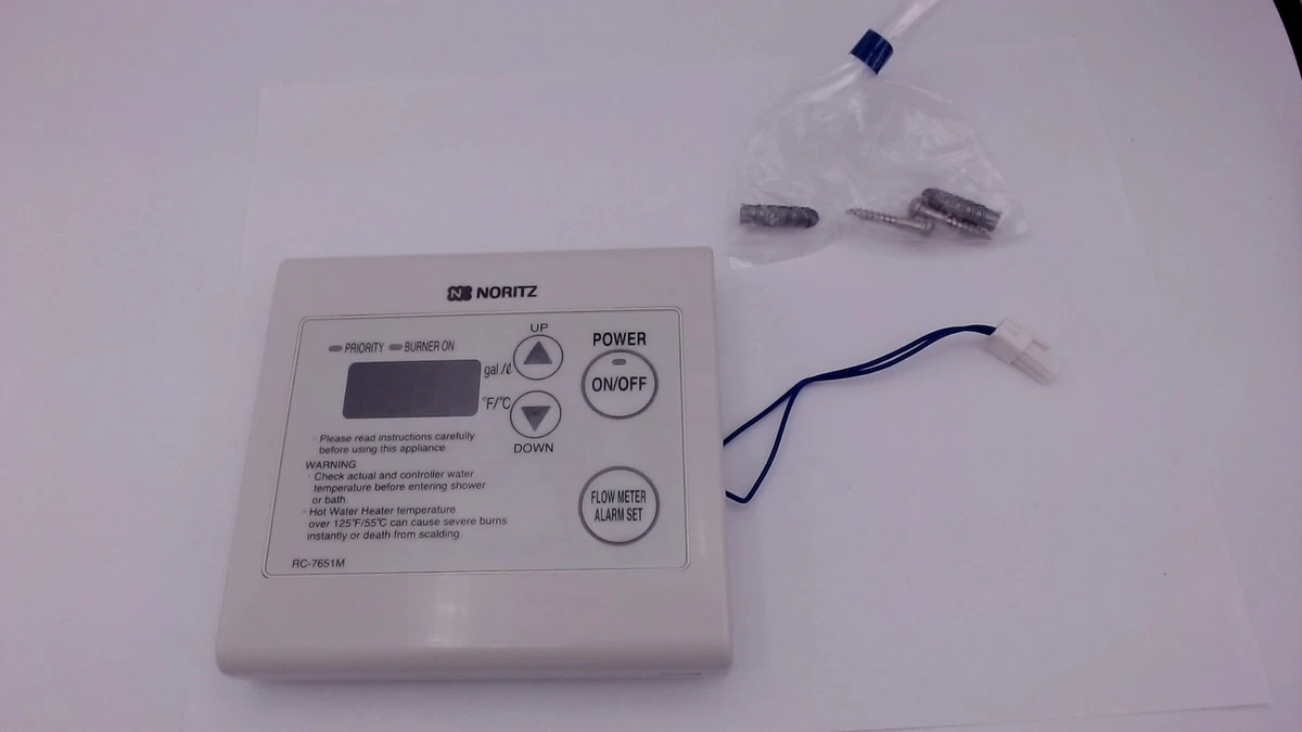 Noritz RC-7651M Remote Controller for Tankless Heaters | eBay