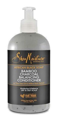 Shea Moisture Bamboo Charcoal Balancing Conditioner African Black Soap 384 ml