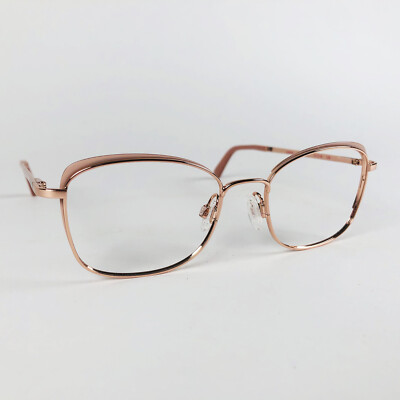 TED BAKER Brille ROSEGOLD/ROSA ECKIG Brillengestell MOD: CELESTE 2264 225