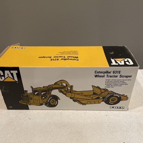 ERTL 1:50 Scale Die-Cast 2430 Caterpillar 631E Wheel Tractor scraper D201 NEW - Afbeelding 4 van 5