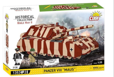 COBI 3138  Panzerkampfwagen VIII Maus  Defense of Berlin  1353 Bricks