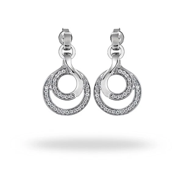 ESPRIT Ohrstecker Swing ESER91218A000 Schmuck Damen Sterling-Silber Zirkonia - Bild 1 von 1