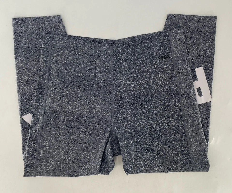 Victoria Secret Pink Sport Heathered Gray Compression Leggings Size XL - Image 3 of 4