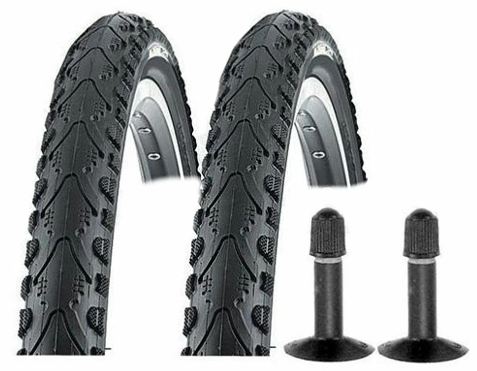 2 X PANNENSICHERER FAHRRADREIFEN 28 ZOLL 47-622 KENDA 28x1.75 + 2 SCHLÄUCHE AV