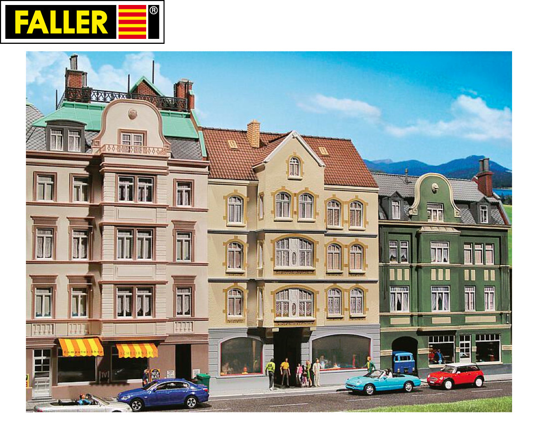 Faller H0 130447 Stadthaus mit Kneipe - NEU + OVP 