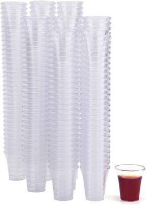 12 oz reusable plastic cups with lids Gusto 12 oz Crystal Clear Plastic Cups with Strawless Sip Lids, 50-Pack