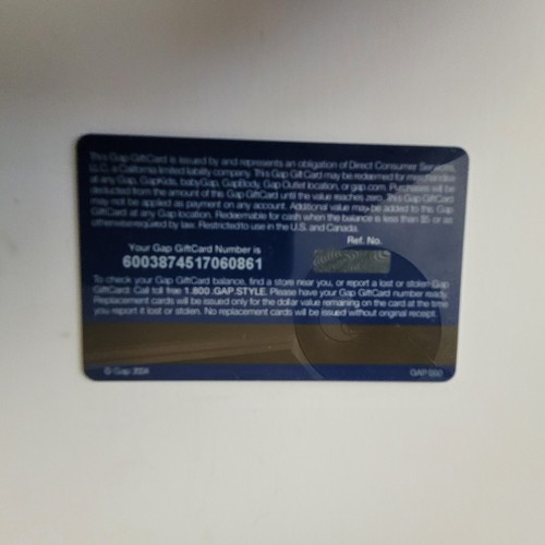 Gap Collectible Gift Card - Picture 2 of 2
