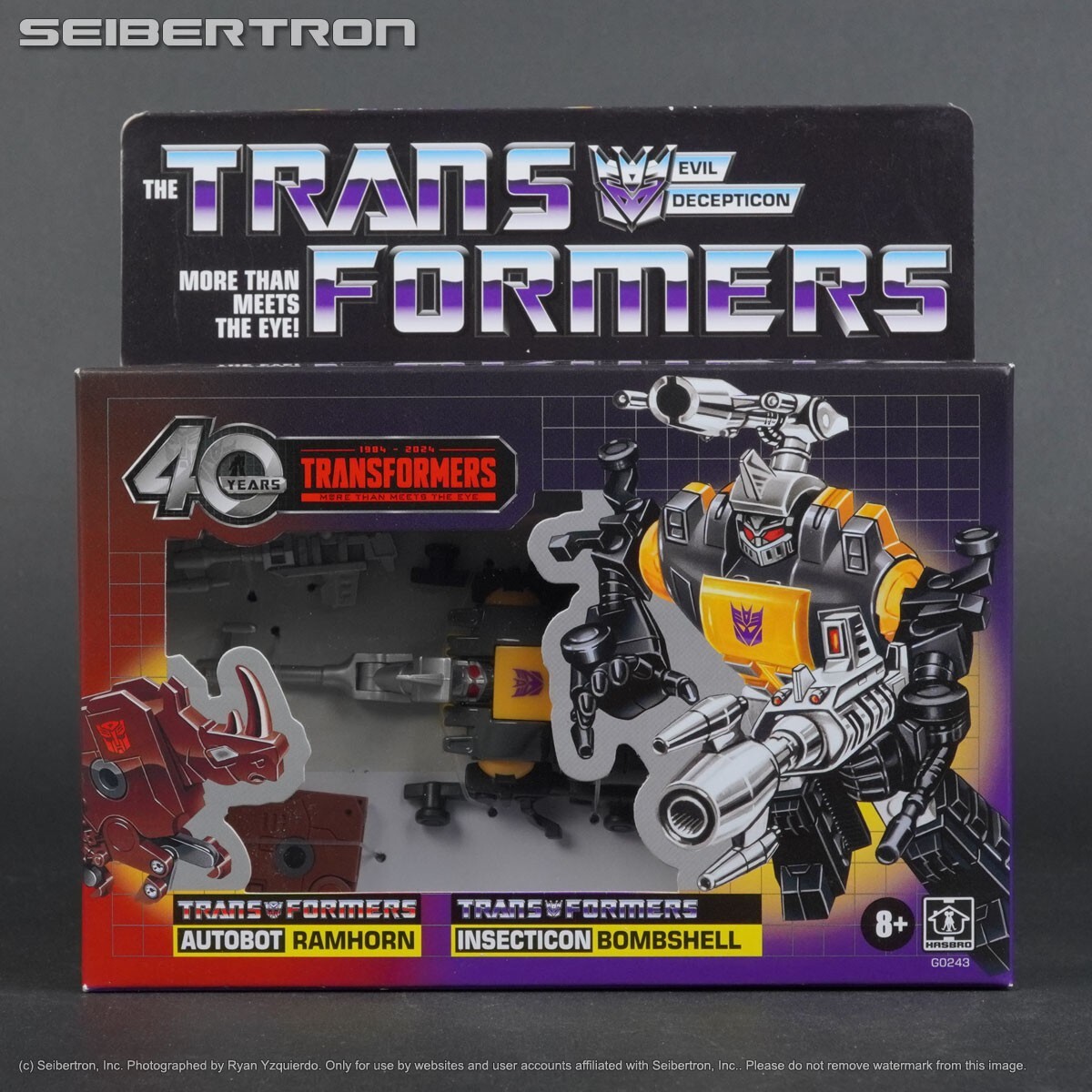 BOMBSHELL RAMHORN Transformers The Movie G1 Retro reissue Hasbro 2023 New