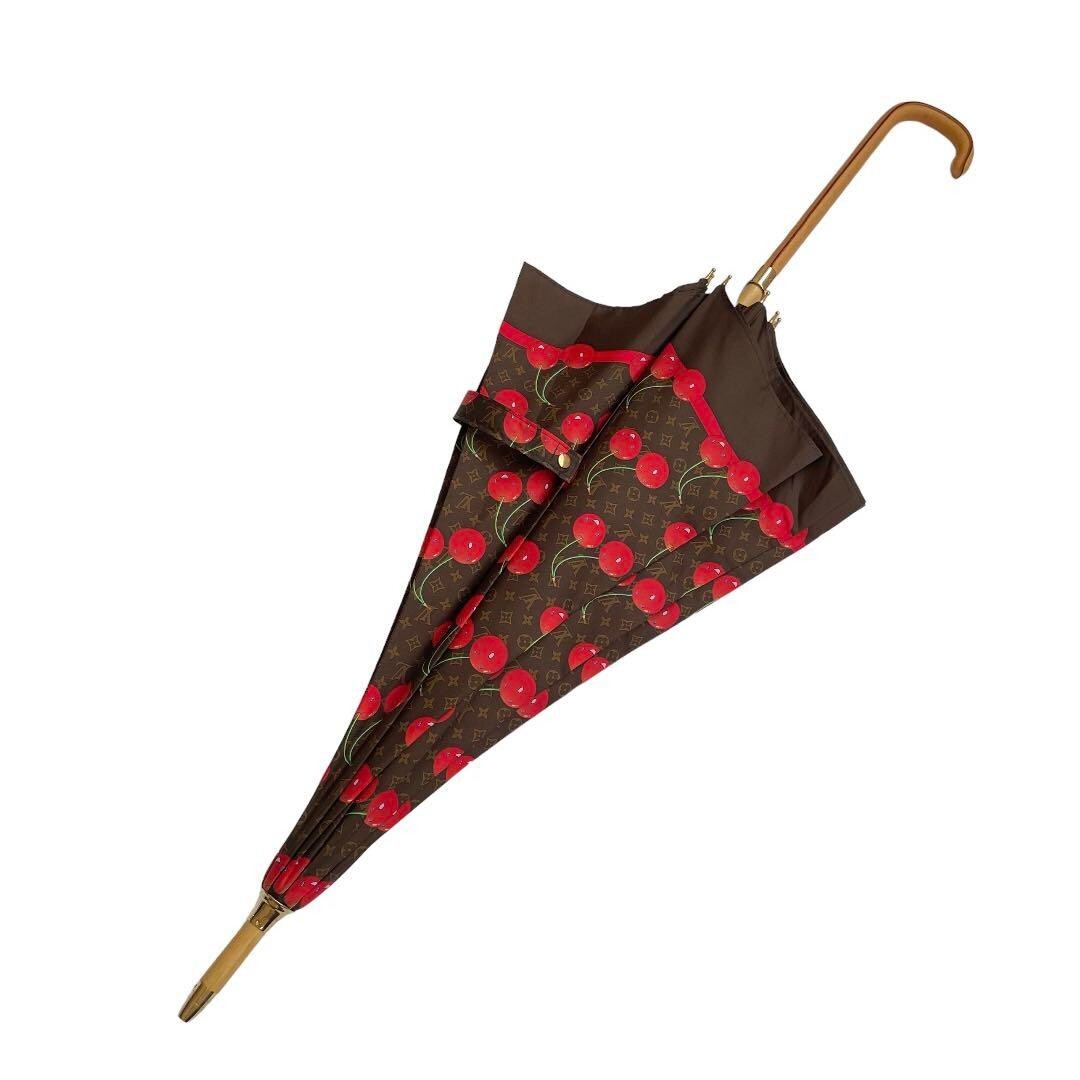 Authentic Louis Vuitton Vintage Umbrella Monogram Cherry Authentic Louis Vuitton Vintage Umbrella Monogram Cherry