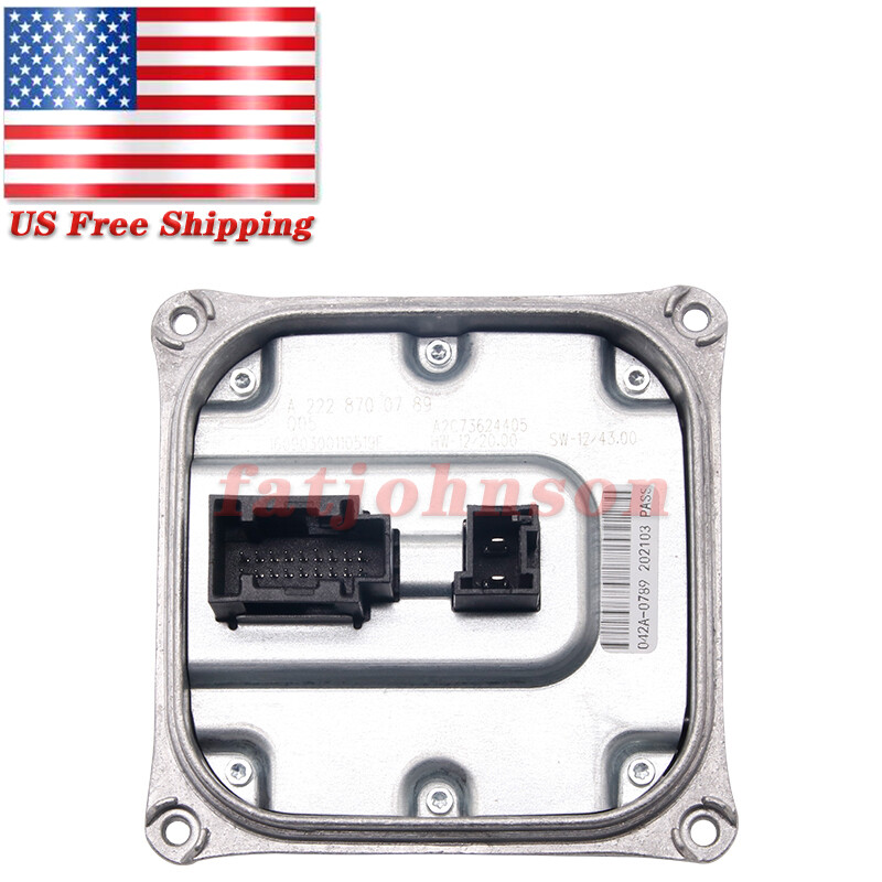 Fits Mercedes-Benz A222 870 07 89 Headlight LED Ballast Voltage Regulator Module