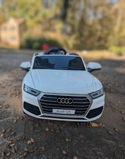 12V Audi TT RS Electric Kids Ride On Car - White LOCAL Pick Up