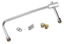 Demon Carburetion 140057 Chrome Fuel Line