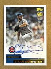 RYAN DEMPSTER 2024 Topps Archives 2000 Fan Favorites On-Card Auto NM or better