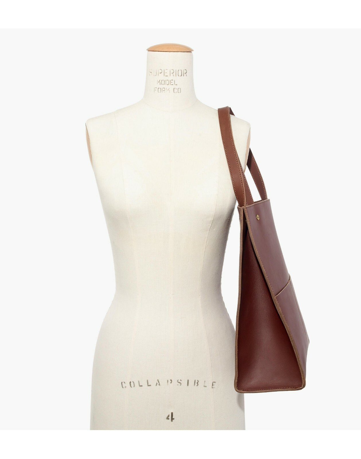 madewell the passenger convertible leather tote