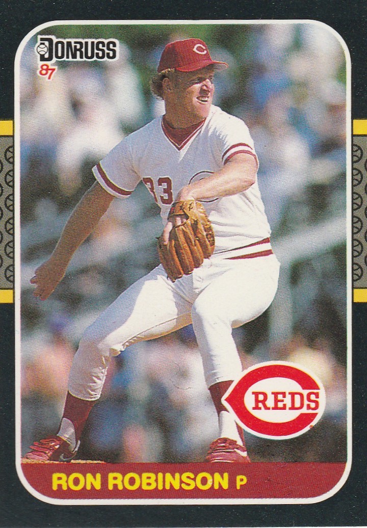 FREE SHIPPING-MINT-1987 (REDS) Donruss #310 Ron Robinson
