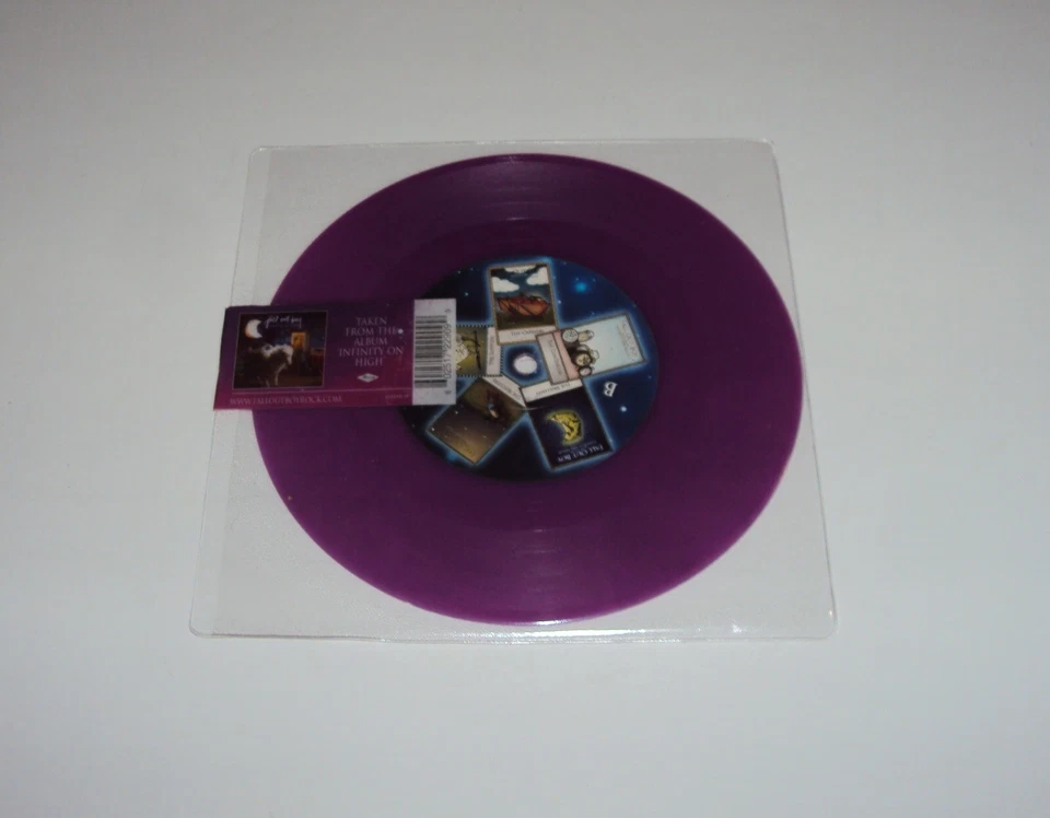 Fall Out Boy Vinyl - This Ain't A Scene, It's An Arms Race 7" - PURPLE! - Image 2 of 4