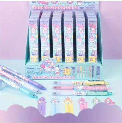 BUY 2 GET 2 FREE Sanrio 2 PCS In Mystery Blind Box Pen/Mini Bookmark Stationary