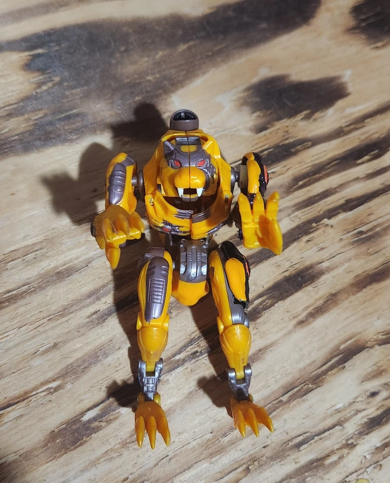 Transformers BEAST WARS Deluxe Class Cheetor Transmetals 2 incompleto 1999 de colección  Foto 2 de 4