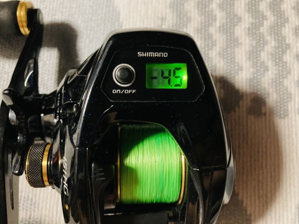 Shimano GRAPPLER CT 151HG Jigging Reel Used with Box From