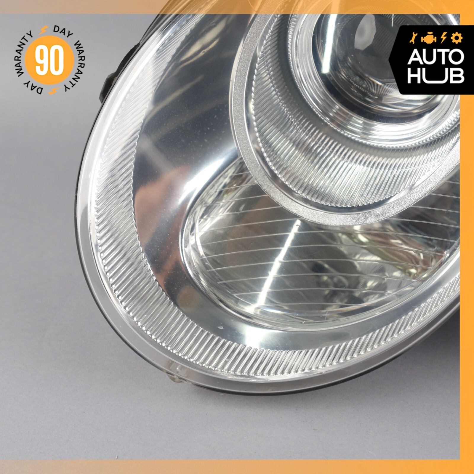 03-08 Bentley Continental GT Left & Right Headlight Lamp Xenon Set of 2 OEM 73k