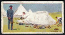 BRITISH AMERICAN (PRINTED) - ARMY LIFE - #6 PITCHING TENTS