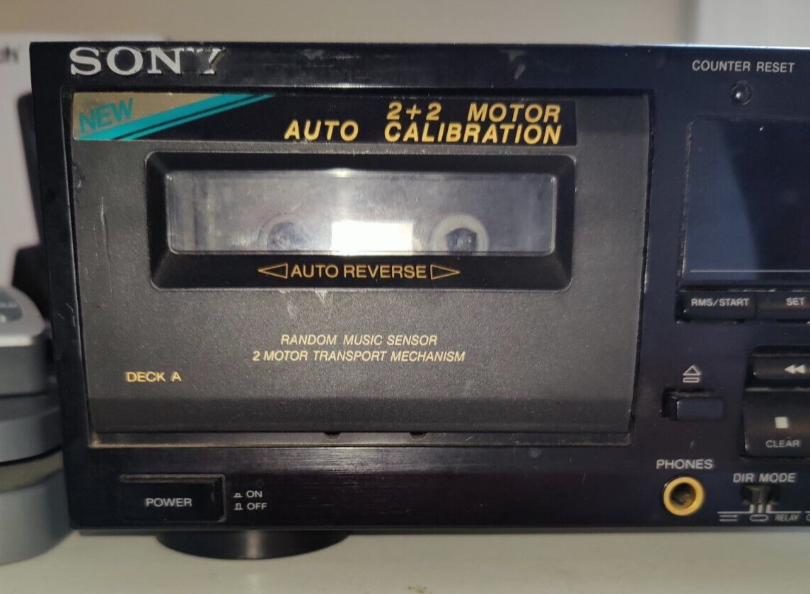 SONY ソニー　カセットデッキ　TC-WR545 CASSETTE DECK Sony TC-WR545 Double Stereo Cassette Deck | eBay