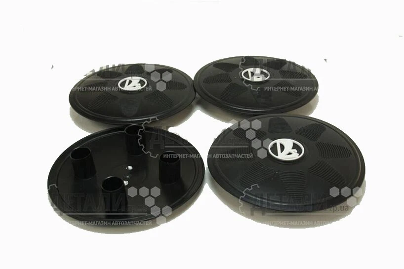 Wheel cap LADA 2101 2105 2106 2107 2108 2109 2110 small layer black set of 4pcs - Изображение 2 из 4