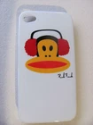 Case Cover Monkey Earphones for iPhone 4 4S