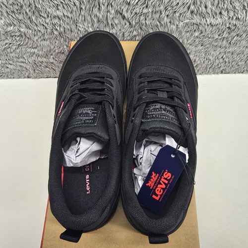 Scarpe Levis uomo US 8 nere Levis Lance Perf CT sneakers casual 519797-A481 nuove con scatola - Foto 11 di 21