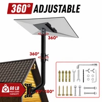 Starlink Gen 3 Mount Kit Adjustable Wall Roof Bracket for Starlink Standard 4/4X