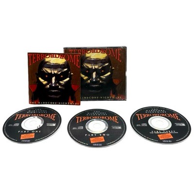 Terrordrome The Hardcore Nightmare 3CD Jewel Case gereinigt Discs aufbereitet