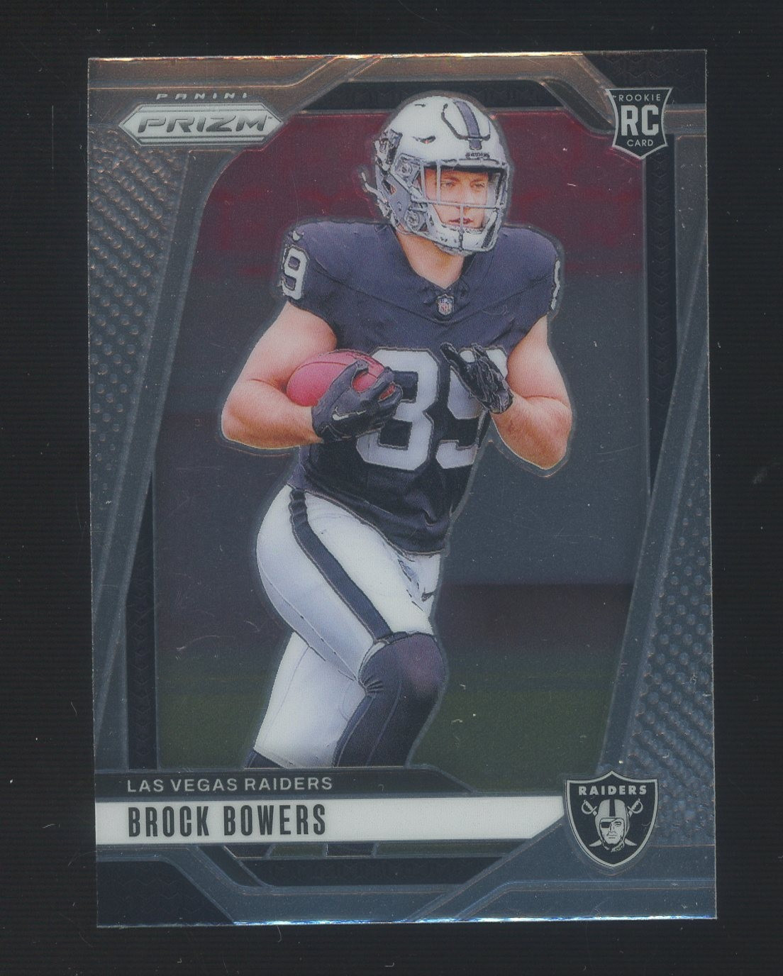 2024 Panini Prizm #315 Brock Bowers Las Vegas Raiders RC Rookie