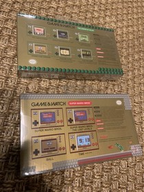 Nintendo Game & Watch The Legend of Zelda and Super Mario Bros. Handhelds New!