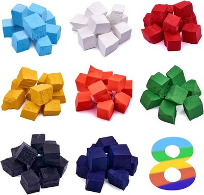 Tintes para velas 8 colores surtidos kit de cera en escamas completo