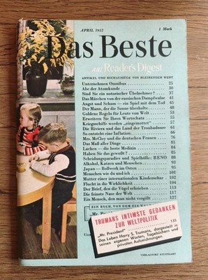 Das Beste aus Reader's Digest - Heft 4 von April 1952