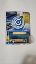Hot Wheels 2004 1/43 Dropstars, Cadallac XLR convertible, metalflake gold