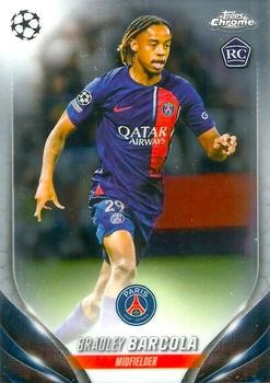 2023-24 Topps Chrome UEFA Club Competitions #69 Bradley Barcola
