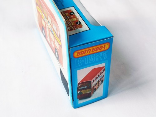 1983 MATCHBOX DIECAST SUPERKINGS - K15 BUS - CHESTERFIELD PARISH CHURCH - SEALED - Picture 8 of 8