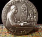 MARTIN LUTHER KING Sterling Silver Longines Symphonette  Medal